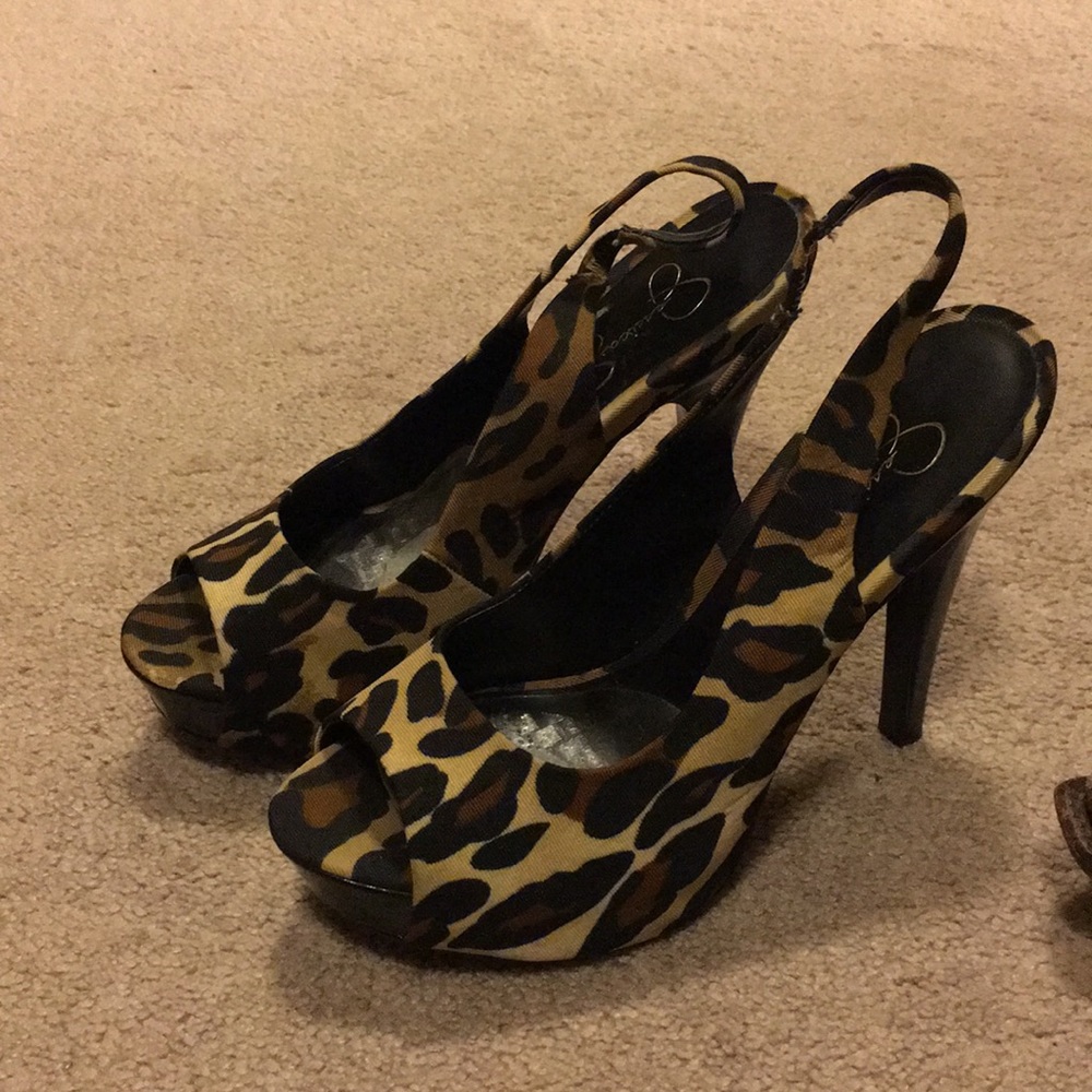 Sling back Jessica Simpson High heels